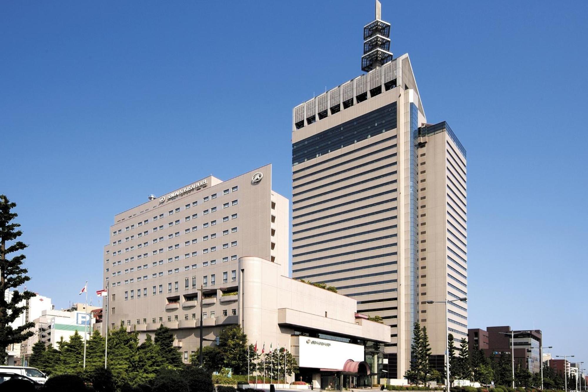 Sendai Kokusai Hotel Exteriör bild